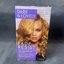 Dark  Lovely Fade Resist Permanent Haircolor 378 Honey Blonde New Box