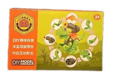 DIY Model Stem Dinosaur Toy Take Apart Dinosaur Building Toy Green 32 Pcs New 