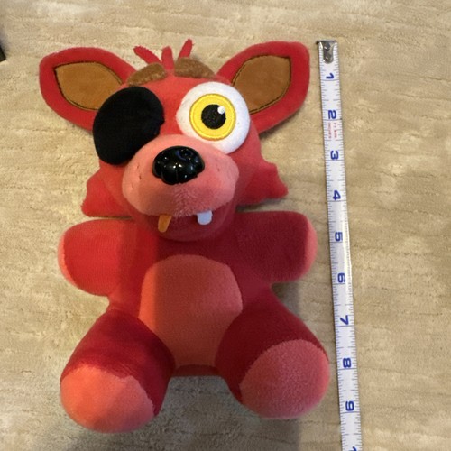 Funko FNAF Foxy Plush Red Eye Patch Original Scott Cawthon Yellow Eye Tooth 2016 - Picture 4 of 4