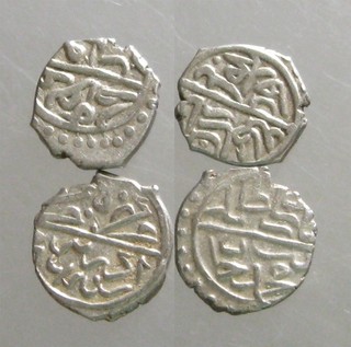 2 SILVER AKCE OF SULTAN BAYEZID II___Medieval___CONSOLIDATED THE OTTOMAN EMPIRE