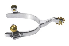 Reinsman CR023 Women's/Youth Circle R Spurs, 1/2 in. Band, 1-3/4 in. Shank