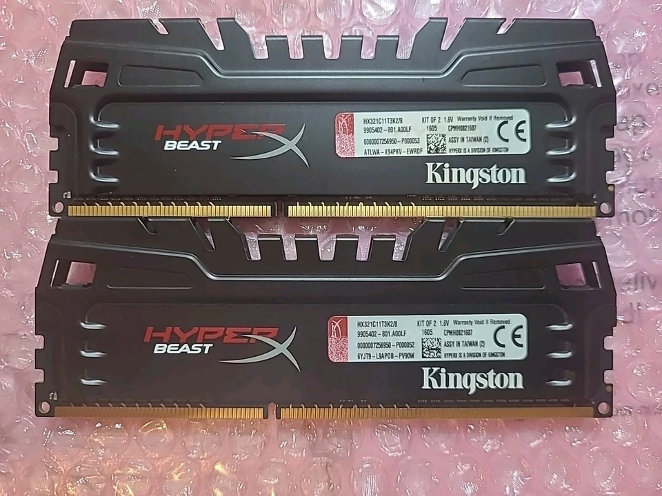 Kingston Hyperx Beast 8gb Ram Kit Ddr3 2133mhz 2x4gb - Image 2 of 2