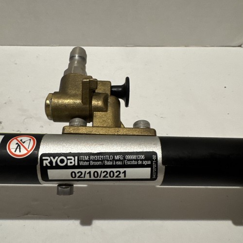 RYOBI RY31211TLD WATER BROOM AND UNDERCARRIAGE CLEANER PRESSURE WASHERS E48 - Picture 2 of 4
