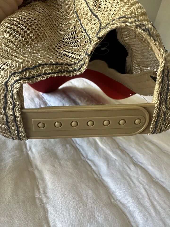 STP Men's Trucker Adjustable Snapback Hat With Mesh Back EUC - Image 2 of 4