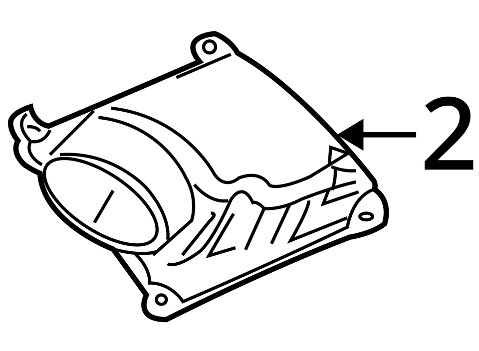 Chevrolet Pontiac Cavalier 1995-2005 cubierta Sunfire-a/cl hsg 22712133 - nuevo fabricante de equipos originales Foto 4 de 4