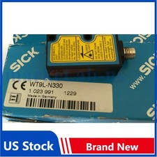 NEW SICK WT9L-N330 PLC PHOTOELECTRIC PROXIMITY SWITCH, NPN M8 60MM FOCUS