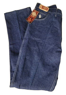 NOS VINTAGE KENNY ROGERS JEANS BY KARMAN THE GAMBLER DENIM