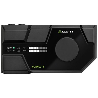 NEU: Lewitt Connect 6 USB Audio Interface 6 In 2x XLR/Klinke iOS/Android
