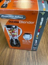 Proctor Silex Blender One Piece Jar 56oz  Dishwasher Safe Stainless Steel Blades