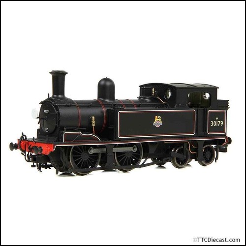 EFE Rail E85017 LSWR Adams O2 30179 BR liniert schwarz (frühes Emblem) - Spurweite OO | Zustand: New