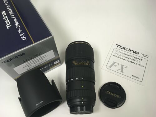 FACTORY REFURBISHED TOKINA 70-200MM VCM-S F4 FOR NIKON - 90-Day Warranty