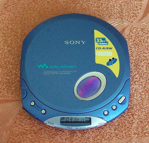 Sony Walkman ESP MAX D-E350 Portable CD-R/RW Player ESPMAX- ΝΟ ej ne e f diskman