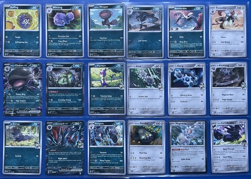 POKEMON VIAGGIO INSIEME x159 SET COMPLETO DI CARTE COMUNI/NON COMUNI/HOLO RARE/EX - Foto 6 di 9