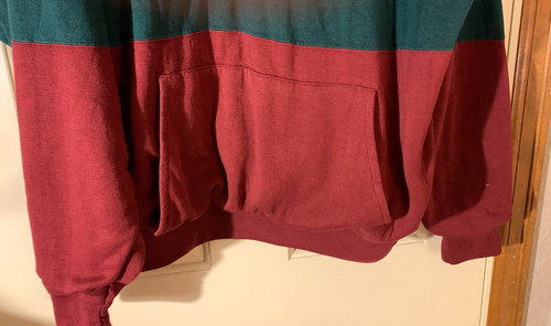 Sudadera con Capucha Forrada Térmica Vintage Grand Banks Performance Color Block LS Talla XL - Imagen 4 de 9