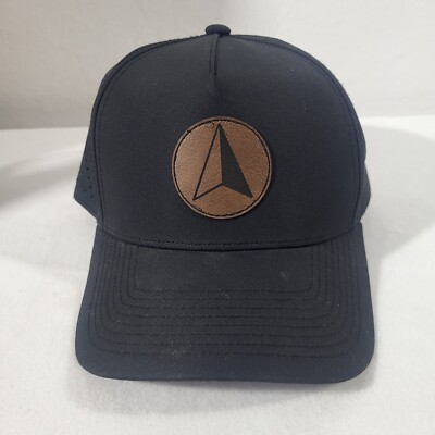 Brand Makers Black With Diamond Symbol Vented Snapback