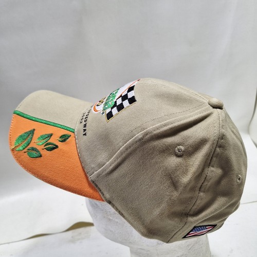 Gorra ajustable Tropicana 400 2003 vintage Speedway Nascar naranja - Imagen 4 de 6