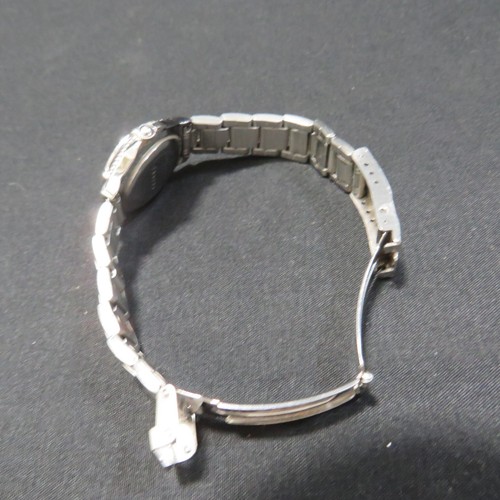 Vintage Louis Morais Paris 935 Datumsanzeige Edelstahl Quarz Damenuhr - Bild 11 von 19