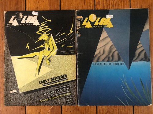 La Luna #2 & 23 Dec 1983/85 Madrid Monthly Newspaper (Spanish) Peter Bagge Copy - Picture 2 of 12
