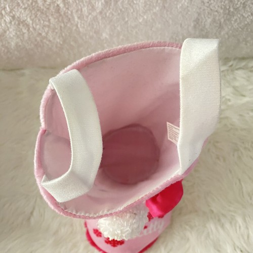 Sanrio Hello Kitty 2014 Peluche Rosa Navidad Medias Bota Mango Gato Difuso - Imagen 12 de 14