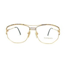 Tiffany Vintage Eyeglasses 23K Gold Plated T/50 Colour 1