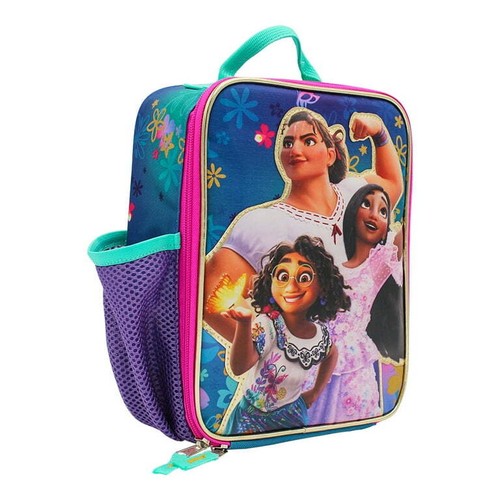 ENCANTO MIRABEL DISNEY BPA-Free Insulated Lunch Box Tote w/ Bottle Pocket NWT - Picture 1 of 4