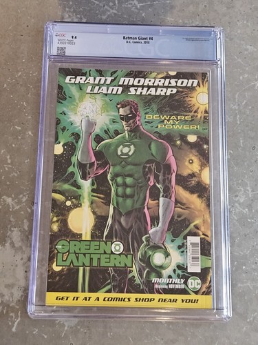 BATMAN GIANT #4 Walmart Release - 1st APP JINNY HEX CGC 9.4 - Picture 3 of 3