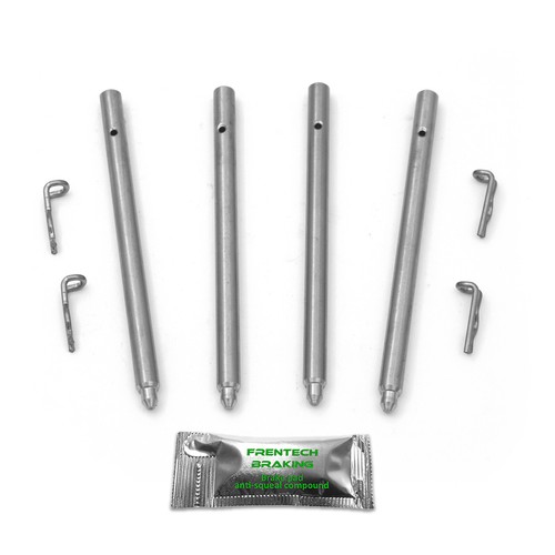 For Subaru Impreza STi GJ GR (00-21) Front Brake Pad Pin Kit STAINLESS (Brembo) - Picture 1 of 6