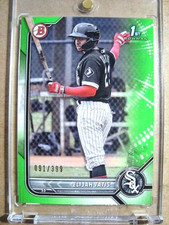 2022 Elijah Tatis 1st Bowman Paper Rookie Green RC /399 MINT 🔥🔥🔥