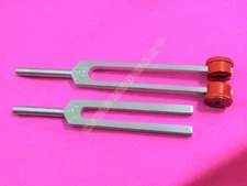 RED Tuning Fork With Weights - C 128-C512 - SURGICAL MEDICAL INSTRUMENTS