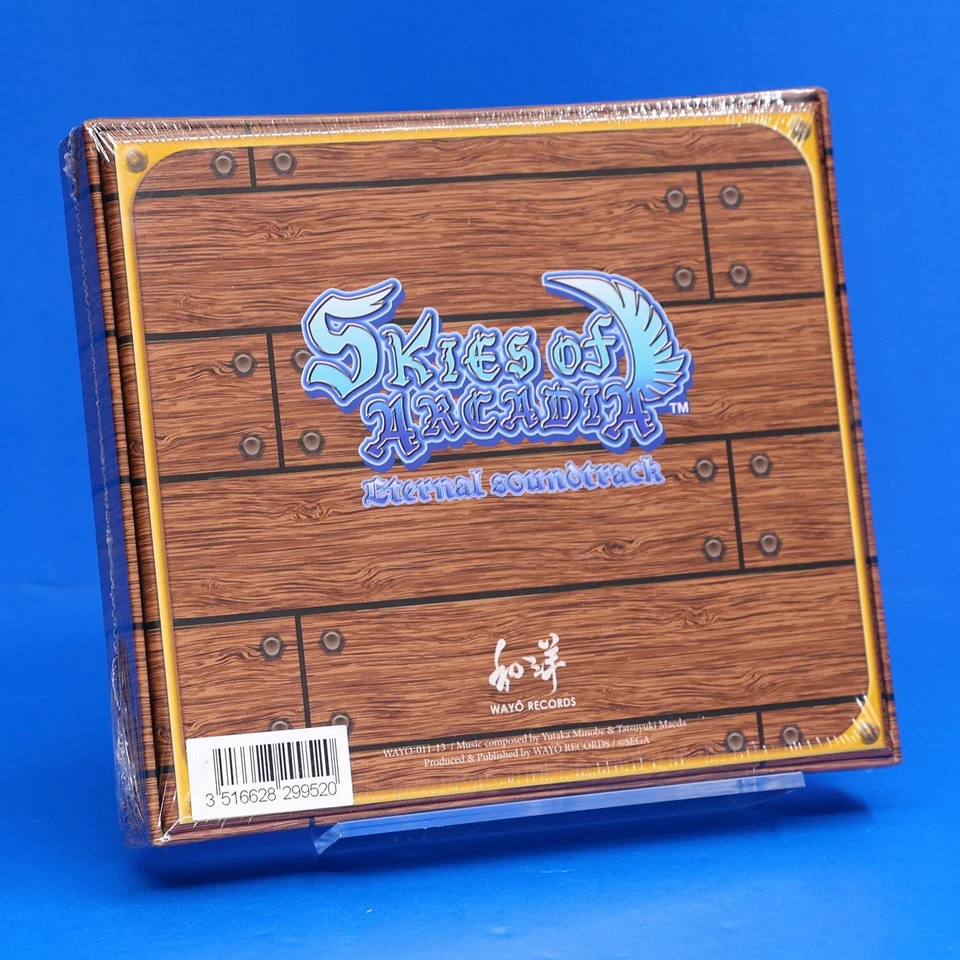Skies of Arcadia Limited Collector's Edition 3 CD Eternal Soundtrack + Art Book - Image 2 of 3