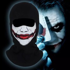 Balaclava Scary Joker Cosplay Hat Cycling Skull Full Face Mask Halloween Hood US