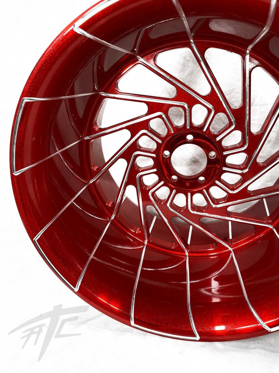 2012-2020 KAWASAKI Ninja ZX14R 300 Fat Tire Wilder Red