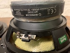 MONACOR Coppia Autoparlanti SPH-200KE/SW 8 pollici 120W 8 Ω da ribordare 