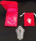 1984 Waterford Crystal Lamp Lantern Annual Christmas Ornament Box & Pouch  — photo 3