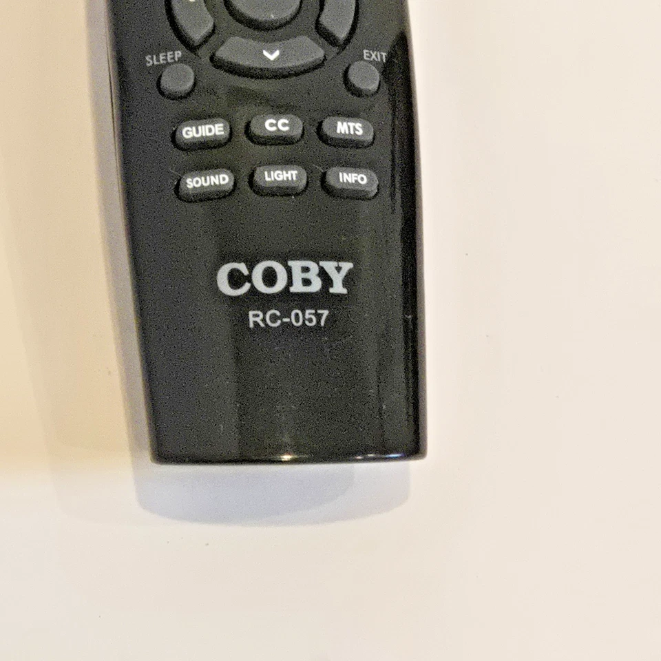 RC-057 Remote Control Replaced for Coby TV LEDTV1926 TFTV2225 TFTV2425 TFTV4028 - Image 2 of 4