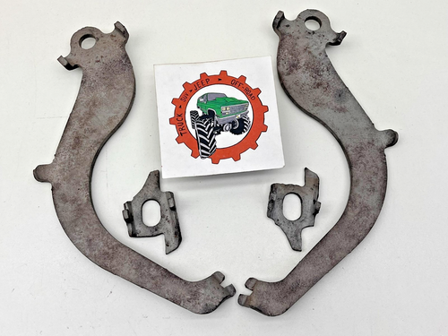 73-79 Ford F250 Dana 60 Parking Brake Lever Set Pair Left and Right Bendix