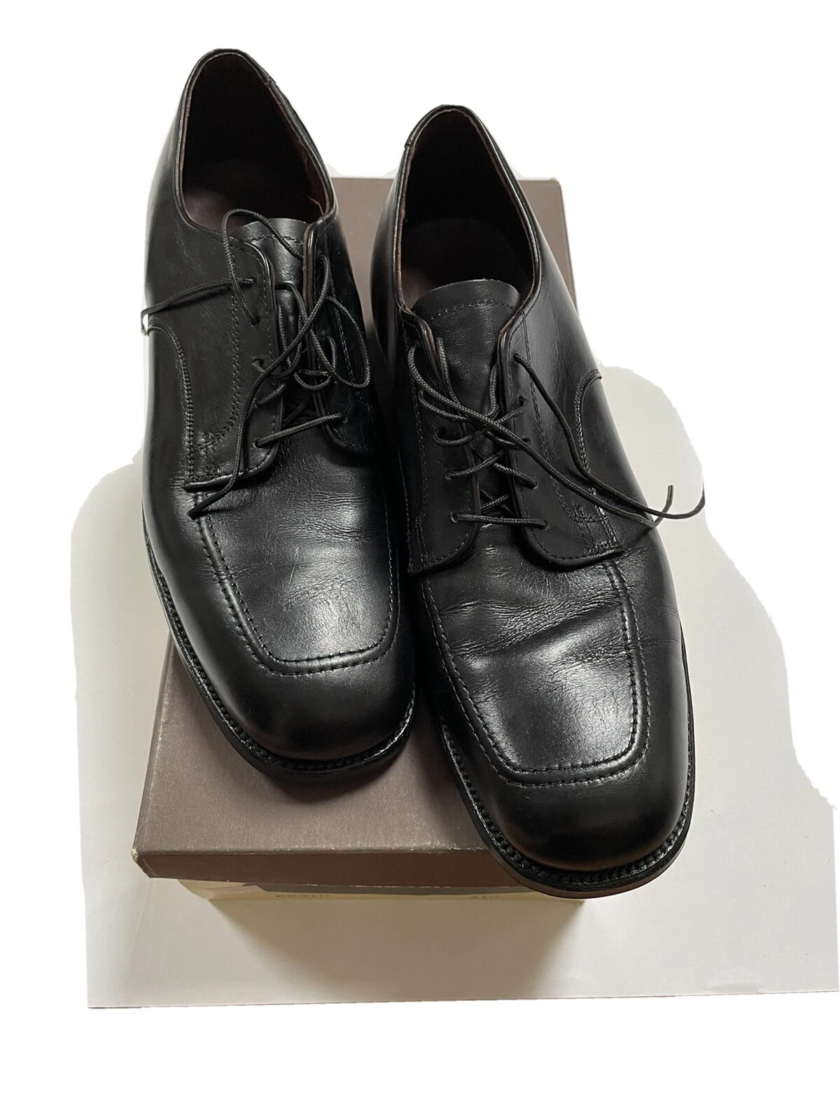Chaussures Homme Foot So Port Supreme Vintage Comfort First Taille 10 Noir Neuf
