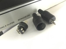 Pair  DIN 2-Pin Speaker plugs for Telefunken CM 20 / CM20