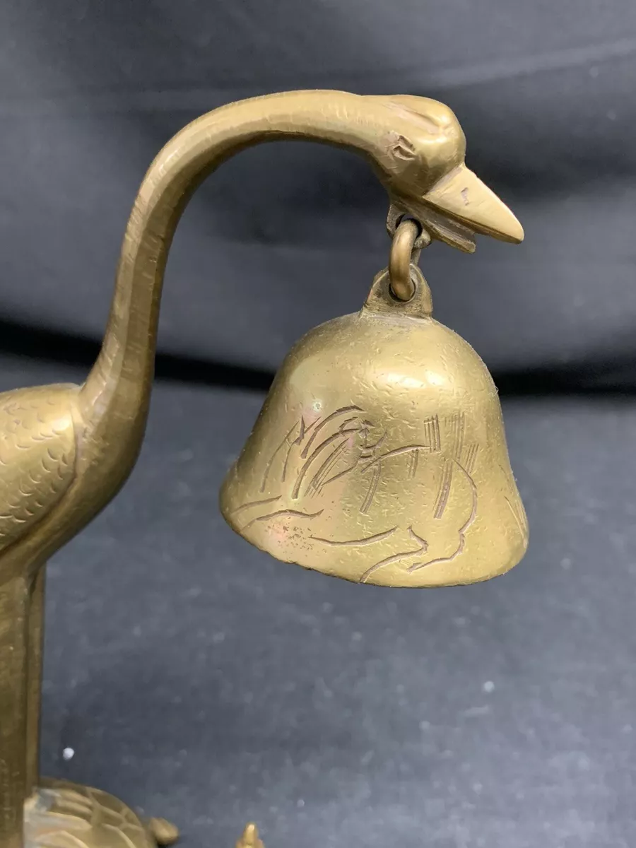 Crane brass bell new arrivals