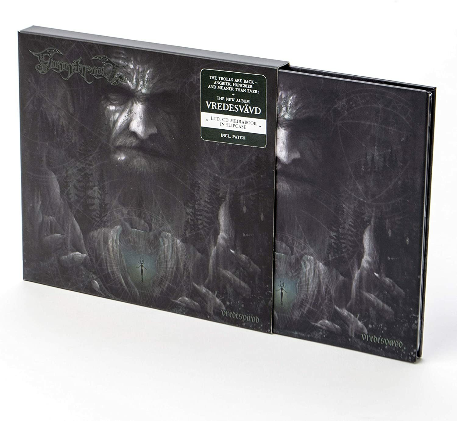 Finntroll Vredesvavd CD Mediabook & Patch In Slipcase Limited Edition