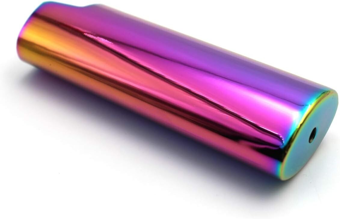 Rainbow Metal Lighter Case Holder - Unique Design - Durable - Easy to Use