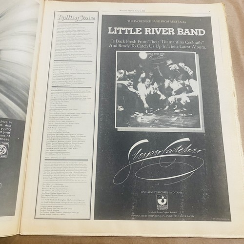 ROLLING STONE 266 June 1 1978 CARLY SIMON Last Waltz Robbie Robertson Communists - Picture 8 of 14