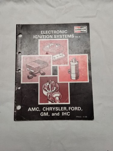 Vintage 1976 Champion Electronic Ignition Systems Vol 2 Booklet