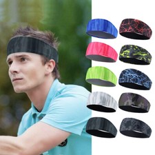 Men's Women's Sports Headband for Basketball Cycling Moisture Wicking Headband
