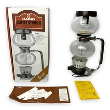 Hario MCA-5 Coffee Siphon 5 cup Vintage Japan in original box