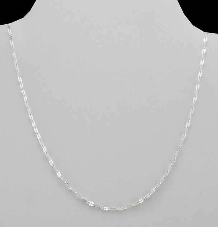FANTASY STYLE CHAIN SOLID .925 Sterling Silver 24