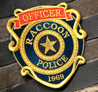 HALLOWEEN PARTY PROP RESIDENT EVIL RPD vêlkrö INSIGNIA: RACCON CITY POLICE 1969