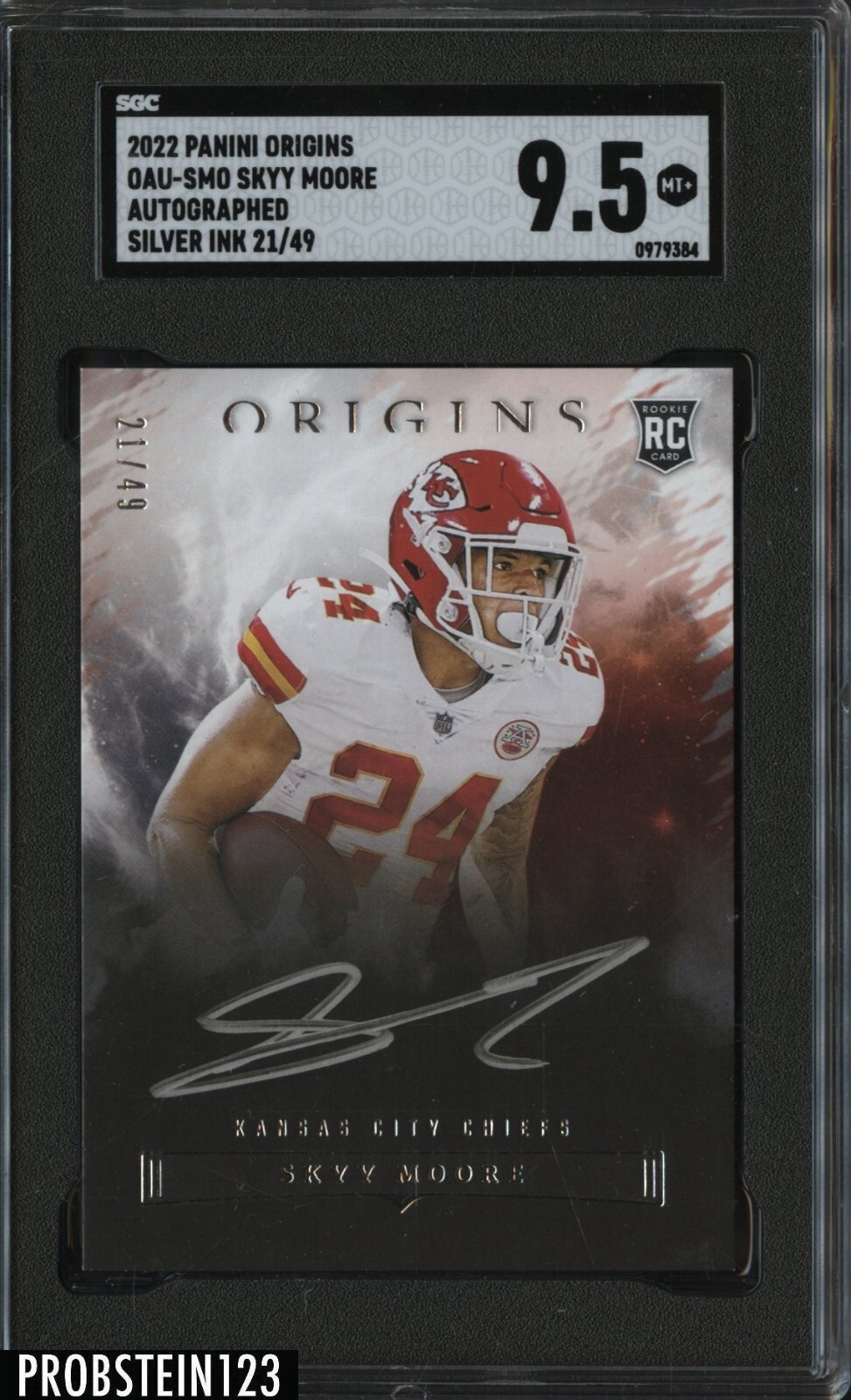 Skyy Moore Panini Origins Origins Autographs #OAUSMO Gold Ink
