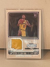 2023-24 Panini Contenders - Rookie Ticket Swatches #RTS-JHS Jalen Hood-Schifino