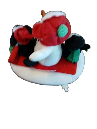 Hallmark 2007 Jingle Pals Snowman Sleigh Ride With Lights And Music - Picture 2 of 6